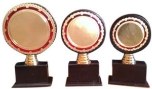 Round Wooden Trophy