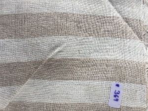 Striped Linen Fabric