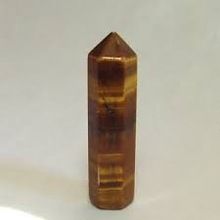 Tiger Eye Gemstone Healing Pencil point wands