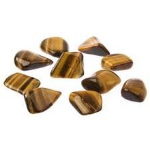 Tiger eye tumble stones