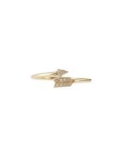 Pave Diamond Arrow Ring