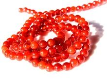 Red Onyx Top Grade 6 mm Strands