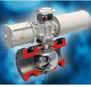 Trunnion Mounted Control Ball Valve