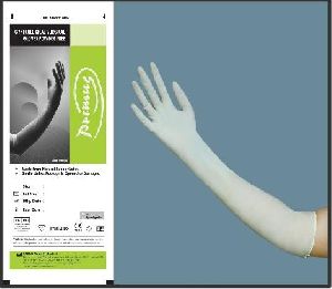 18 Inch Powder Free Latex Gynecological Gloves