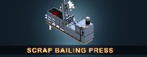 Scrap Bailing Press