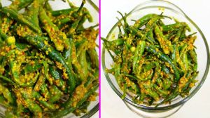 Green Athana Mirchi Pickle