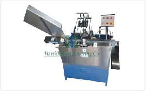 Onion skin tube filling machine