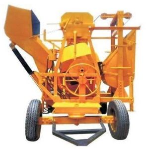 Hopper Cum Lift Concrete Mixer