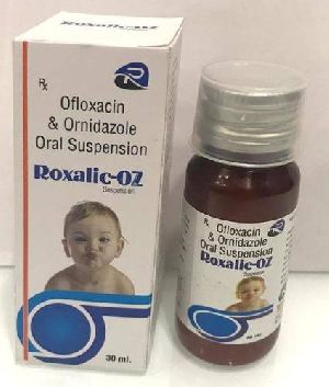 Olfloxacin & Ornidazole Oral Suspension Syrup