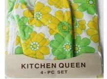 4 pc Kitchen queen set