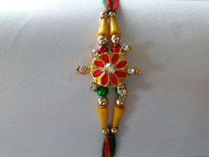 Tortoise Designed Diamond Rakhi