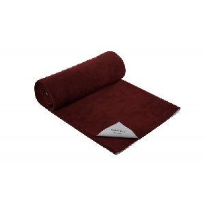 Quick Dry Sheet Plain - Maroon