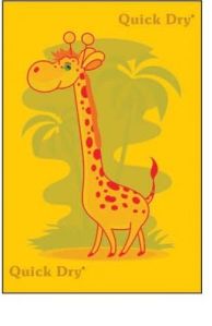 Sublimation Print baby sheet - Giraffe