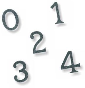 IRON Numerals And Alphabets