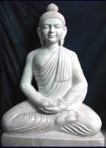 Jain Marble God Statue