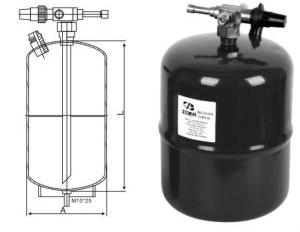 Liquid Refrigerant Receiver