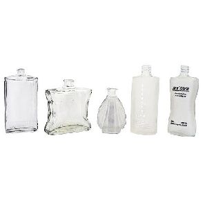 cosmetic glass bottle