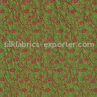 Spun And Noil Silk Fabric