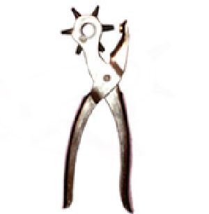 Nickle Plated Revolving Leather Punch Plier