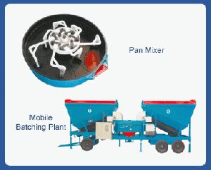 Pan Mixer / Mobile Batching Plant