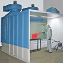 Water Wash Spray Booth