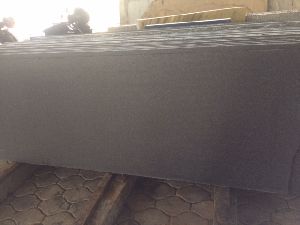 Jet Black Flamed Granite