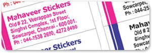 Self Address Labels