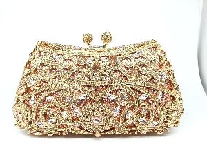 Golden Clutch Purses