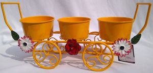 THREE POT FANCY TROLLEY