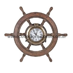 Wooden Ship Wheel