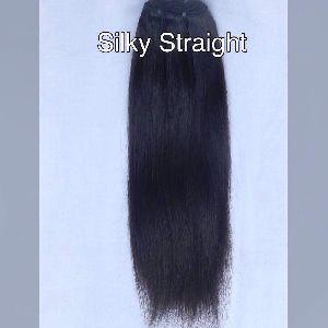 Natural processed human hairs