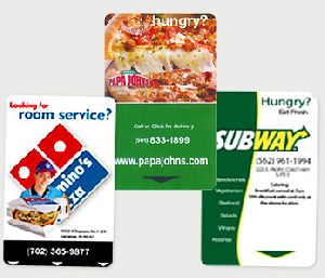 Advertising Key Card