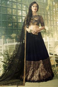 Velvet Lehenga