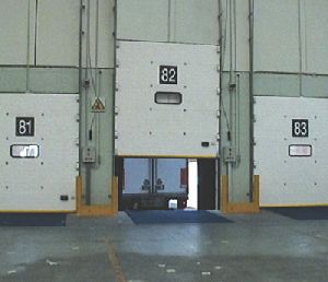 Semi Vertical Lift Sectional Door