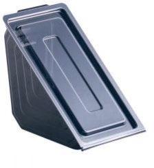 black base Hinged Sandwich Box