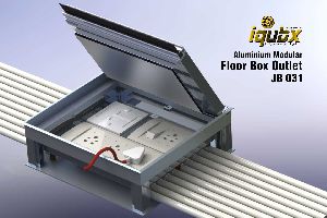 Electrical floor box outlet