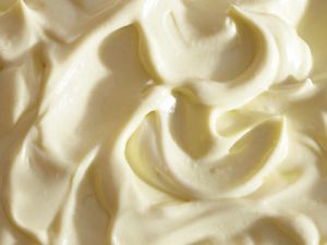 white mayonnaise