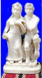 Marble Couple Statue