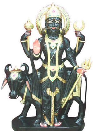 Marble Shani Dev Statue