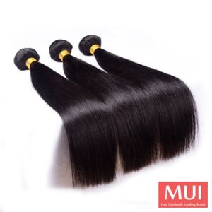 double drawn human hair weave