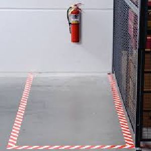 Floor Red Tape