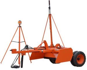 laser guided land leveller