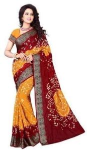 digital printed saree