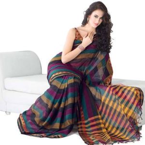 Ladies Fancy Cotton Saree