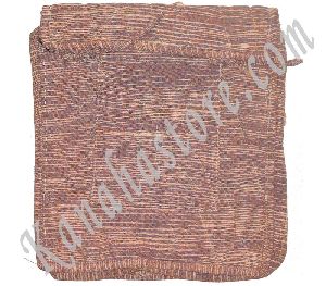 Cotton Kadhi Parikrama bag, cotton book bag
