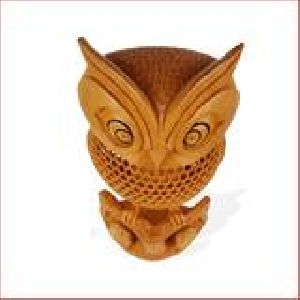 Jaali Carved Owl