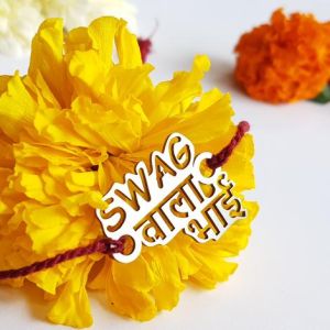 Swag Wala Bhai Metal Rakhi