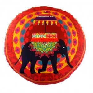 Elephant Butti Shape Cushion