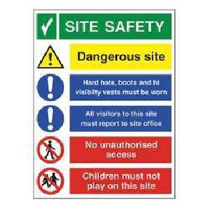 Safety And Instruction Signs