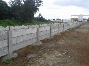 Layout compound wall